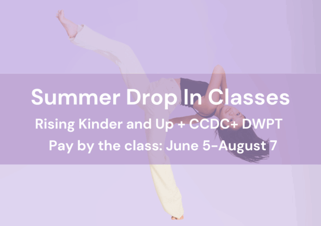 Summer Drop-In Classes