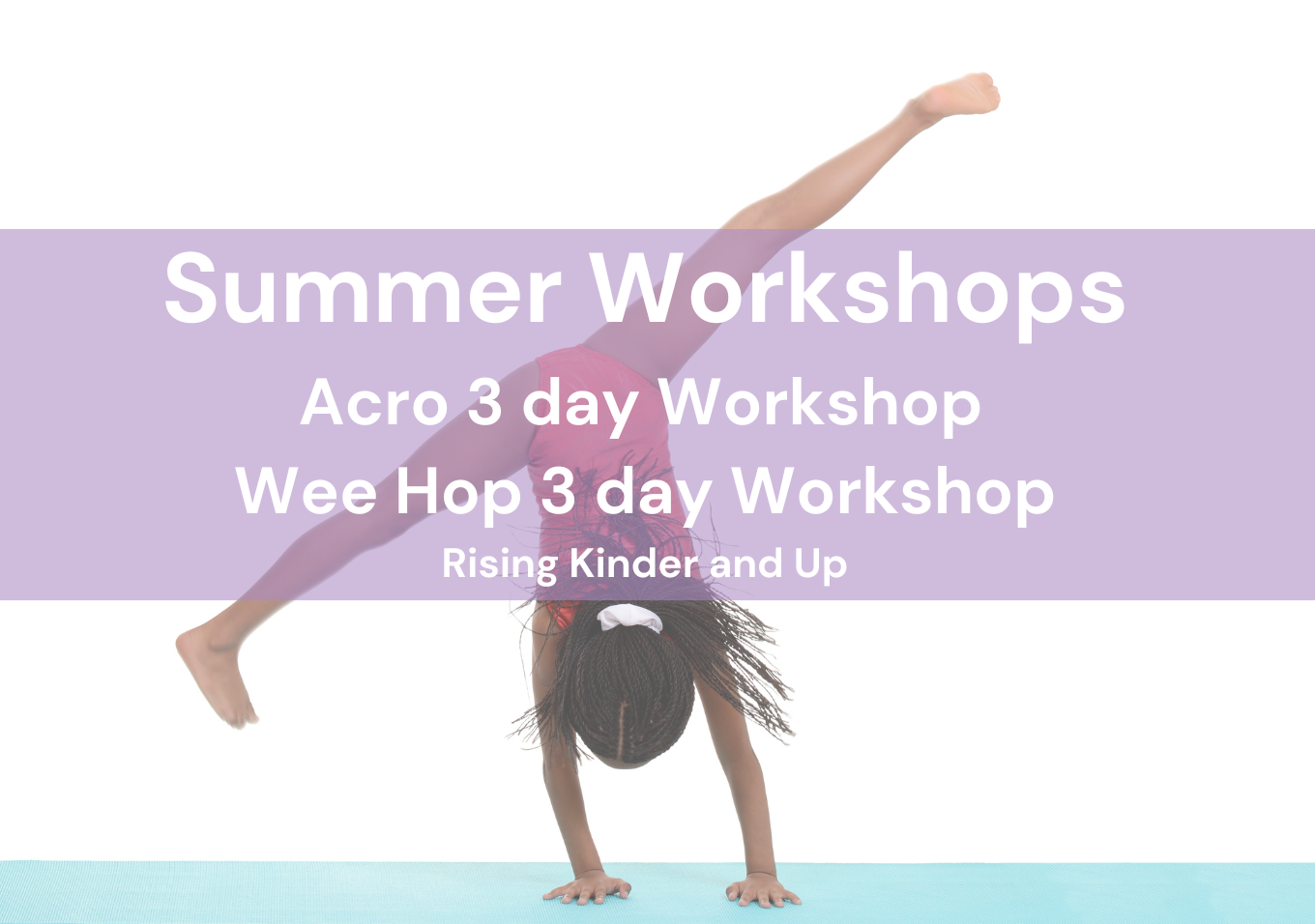 Summer Workshops